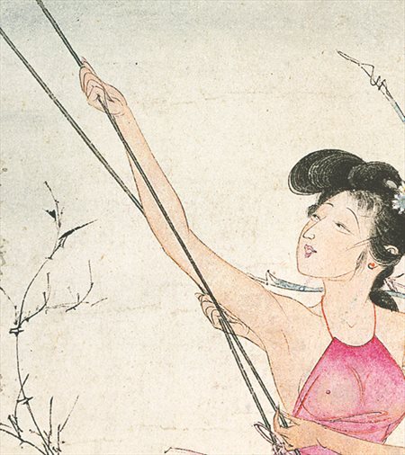 雅江县-胡也佛的仕女画和最知名的金瓶梅秘戏图
